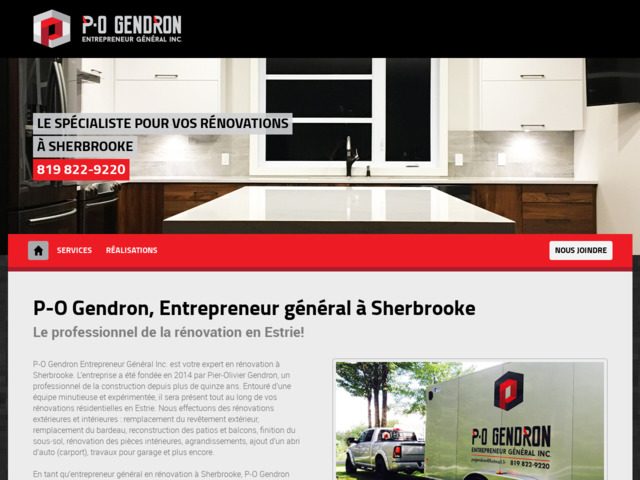 Construction po gendron - entrepreneur général à sherbrooke