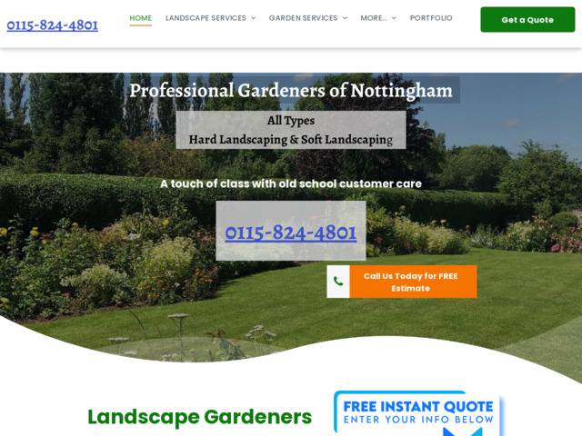 Professional gardeners of nottingham