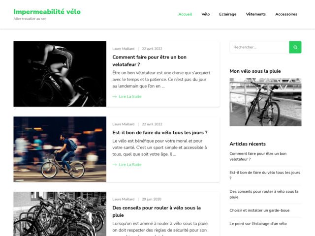 Découvrez tous nos conseils pour rouler à vélo sous la pluie