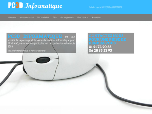 Pc 3d - dépannage informatique de proximité pc mac (94)