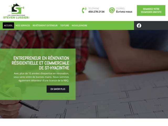 Constructions Steven Lussier Inc. - Entrepreneur en rénovation St-Hyacinthe