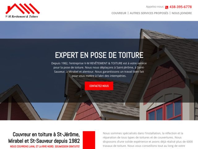 Vm toiture | couvreur toit plat à ahuntsic-cartierville