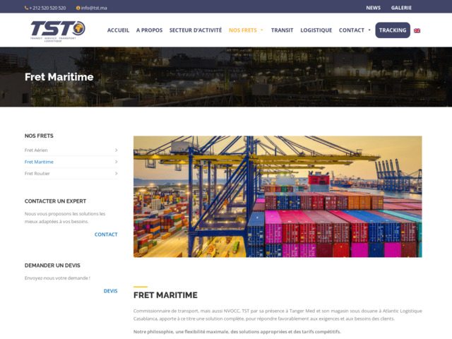 Société transport maritime casablanca