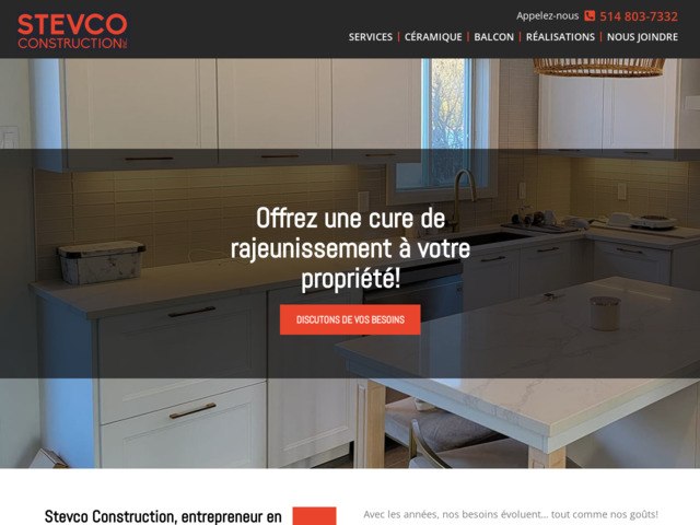 Stevco Construction | Entrepreneur en rénovation à Mascouche, Terrebonne