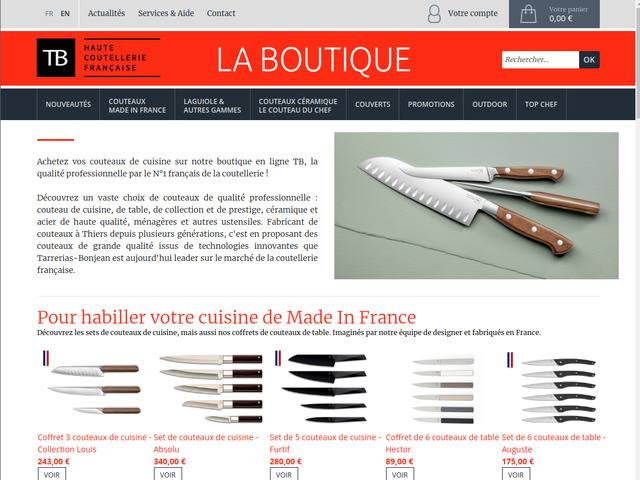 Simplement Beau Coutellerie : vente en ligne de véritables couteaux Laguiole