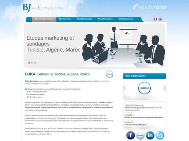 BJKA Consulting Tunisie, Algérie, Maroc