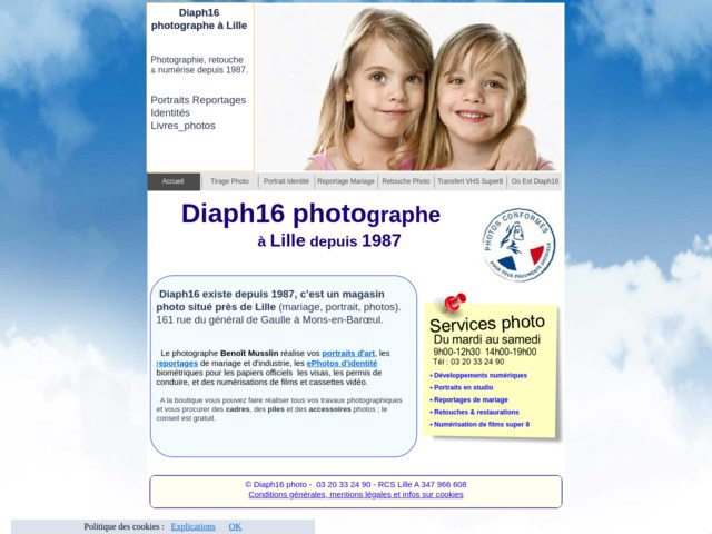DIAPH16 Photo - Magasin photo à Lille