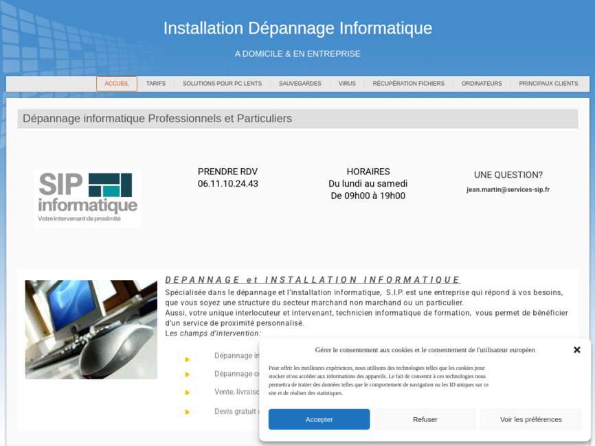 Toulouse et sa r�gion | Installation D�pannage informatique