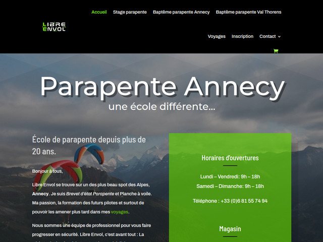Ecole de parapente Libre Envol
