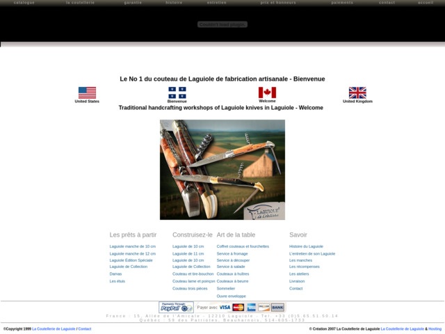 Couteaux de Laguiole - Art de la table