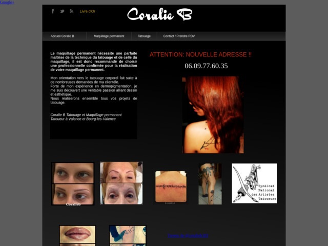 Coralie B Maquillage permanent et tatouage  Valence (26000)