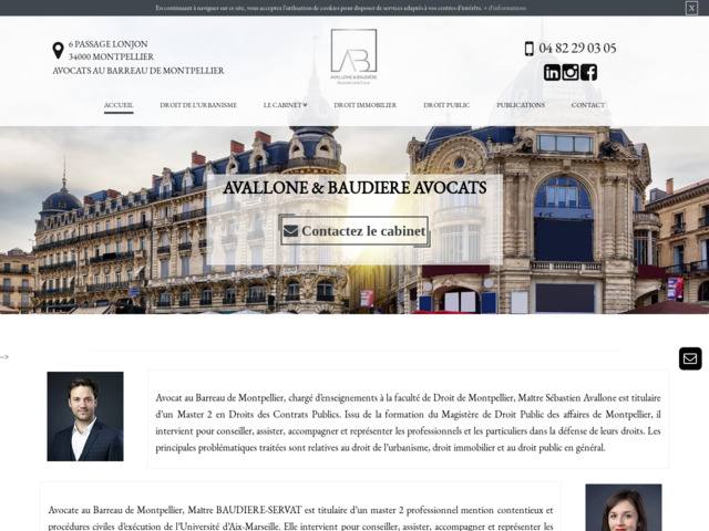 Cabinet d'avocat à montpellier