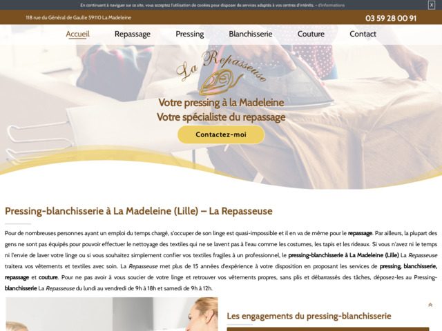 Service de repassage à lille