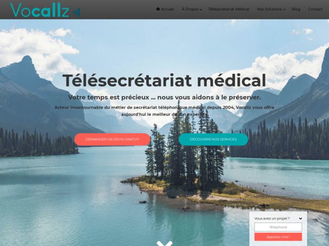 Vocallz, télésecrétariat médical