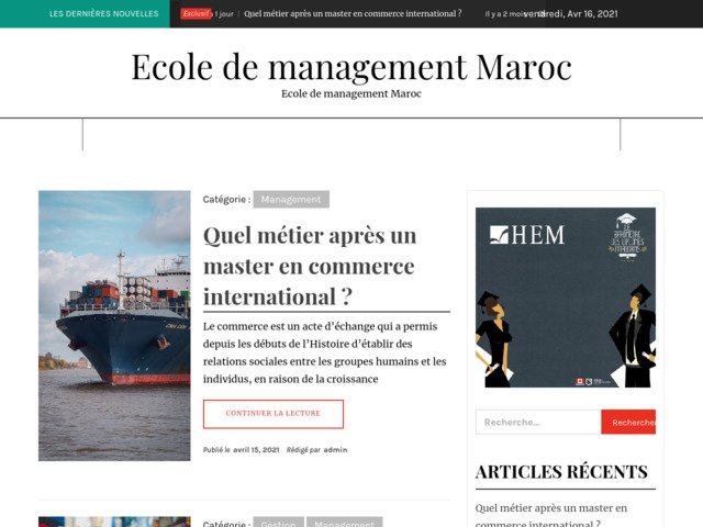 Ecole supérieure de management