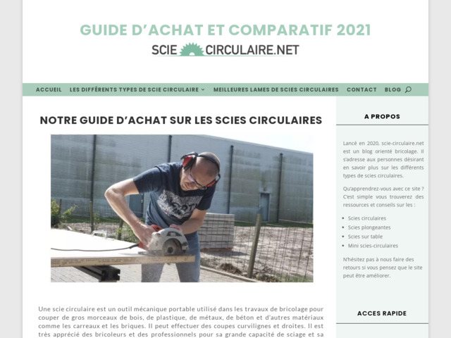 Guide d'achat sur les scies circulaires