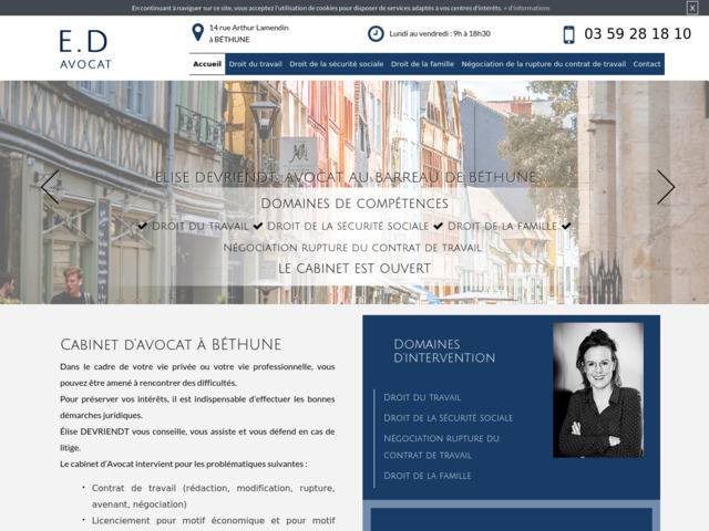 Votre avocat au barreau de Béthune