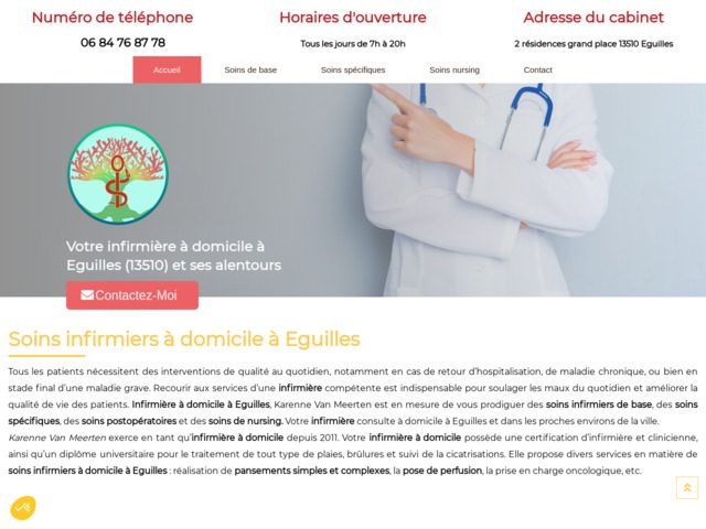 Soins infirmiers de base  Eguilles