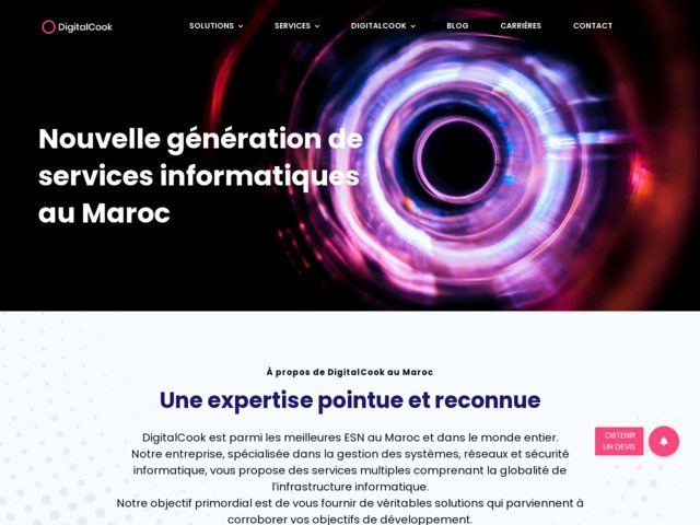 Digitalcook Maroc : service informatique