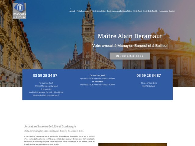 Avocat-deramaut.fr