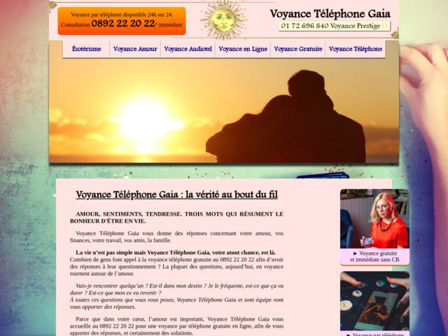 Voyance par téléphone gratuite