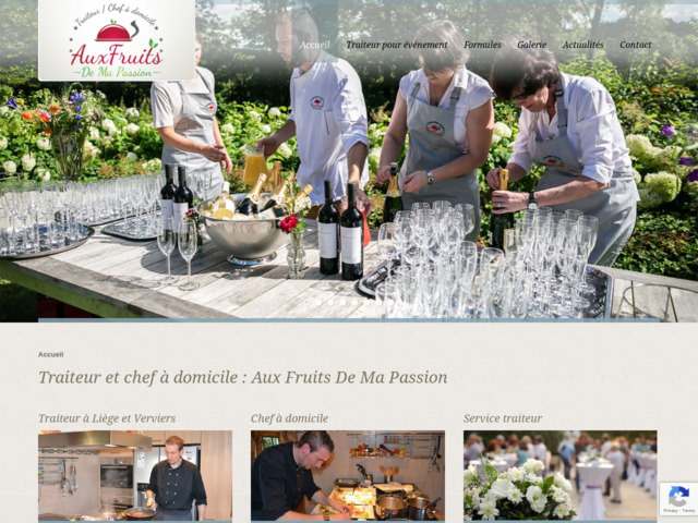 Votre service traiteur  la maison !