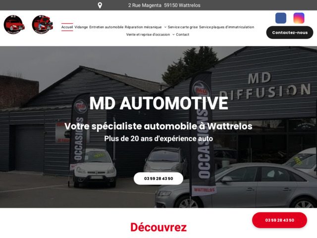 Service d'entretien automobile à wattrelos