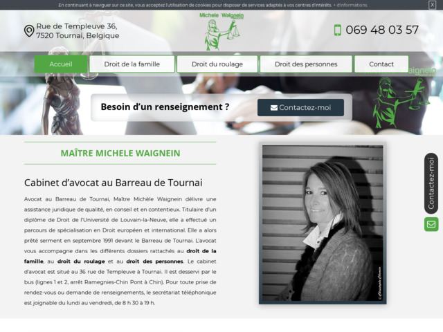 Cabinet d'avocat au barreau de Tournai