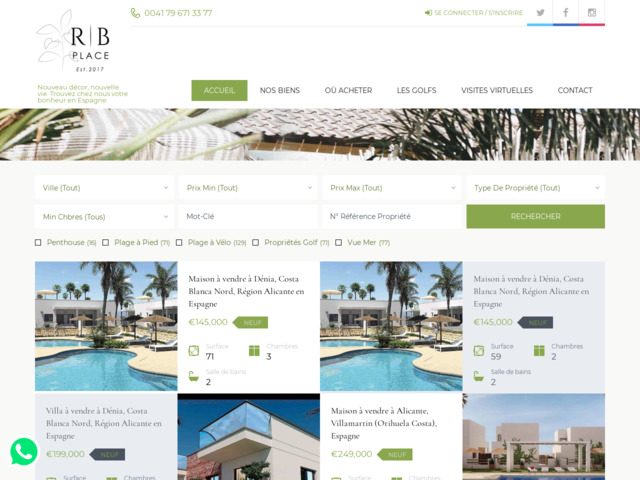 Rbplace, l'immobilier neuf sur la Costa Blanca