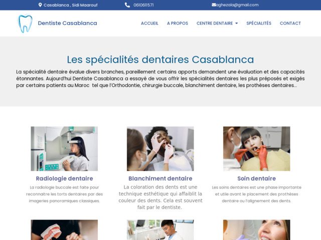 Blanchissement dentaire - Dentiste Casablanca