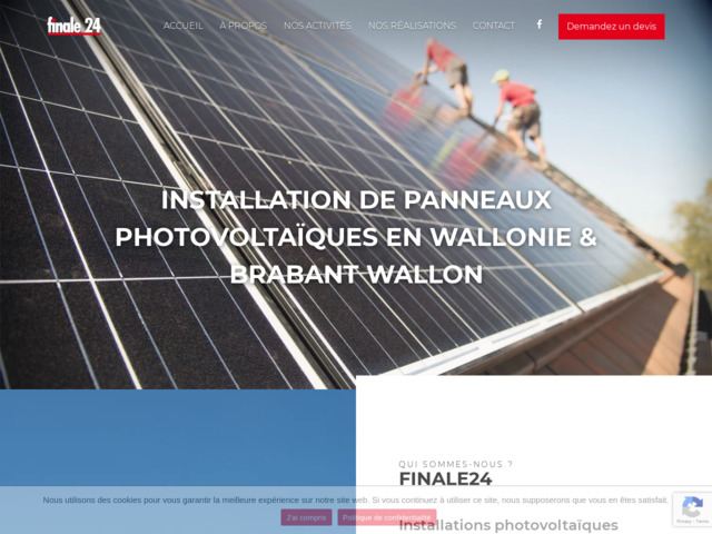Finale24, votre expert en panneaux photovoltaques