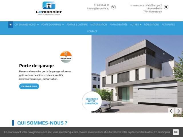 Lemonnier: portes et portails pour l'habitat