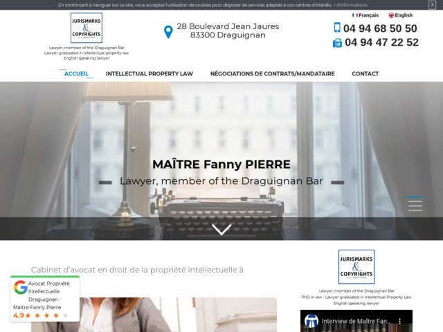 Avocat spécialisé propriété intellectuelle à Draguignan