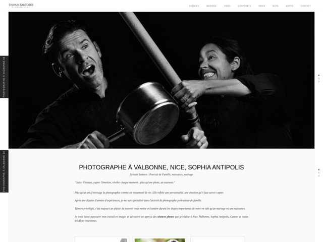 Photographe de mariage à valbonne - sylvain santoro