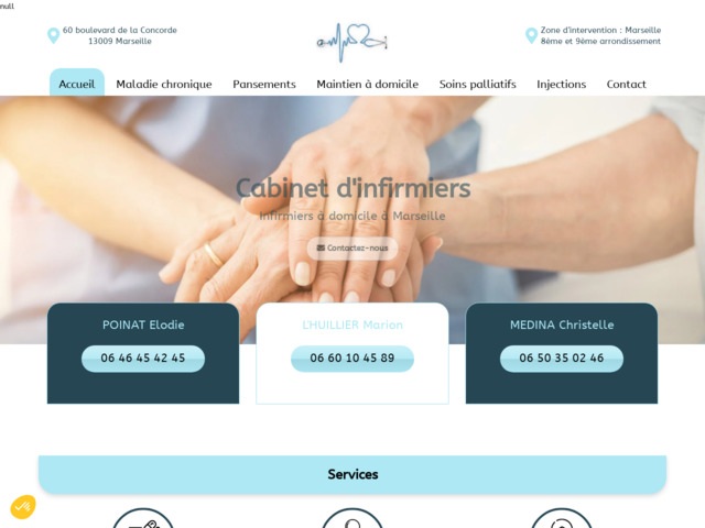 Votre cabinet d'infirmier  marseille