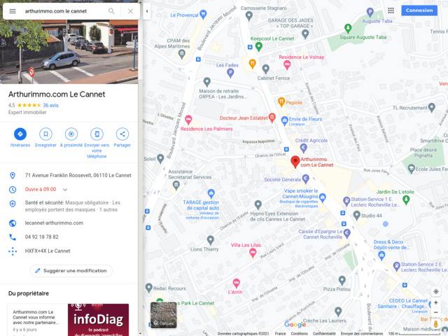 Agence immobilière Le Cannet