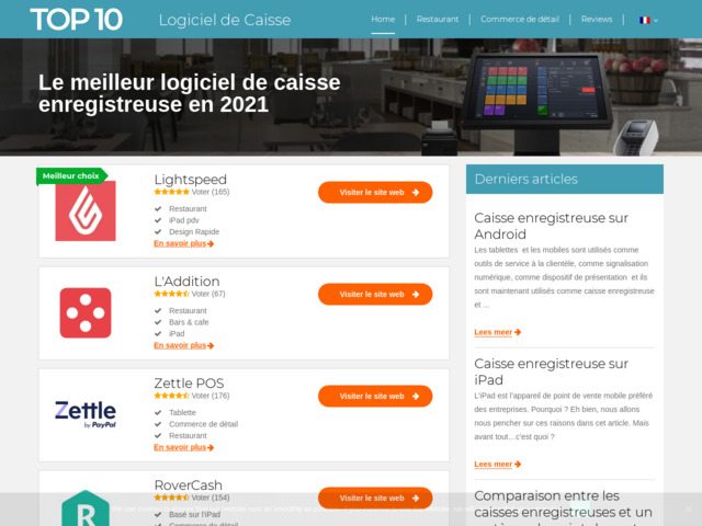 Le meilleur logiciel de caisse enregistreuse