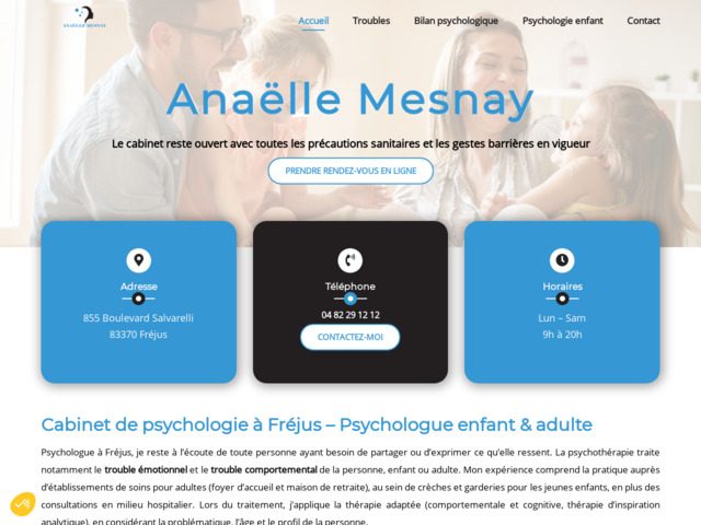 Psychologue à Fréjus et à Saint-Raphaël