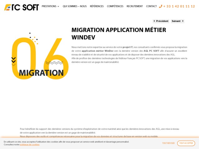 Migration des applications Windev