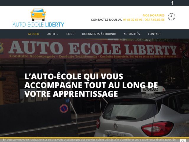 Auto-école liberty située à morsang-sur-orge