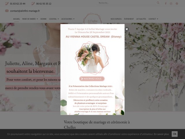Votre boutique de mariage et cérémonie à Chelles