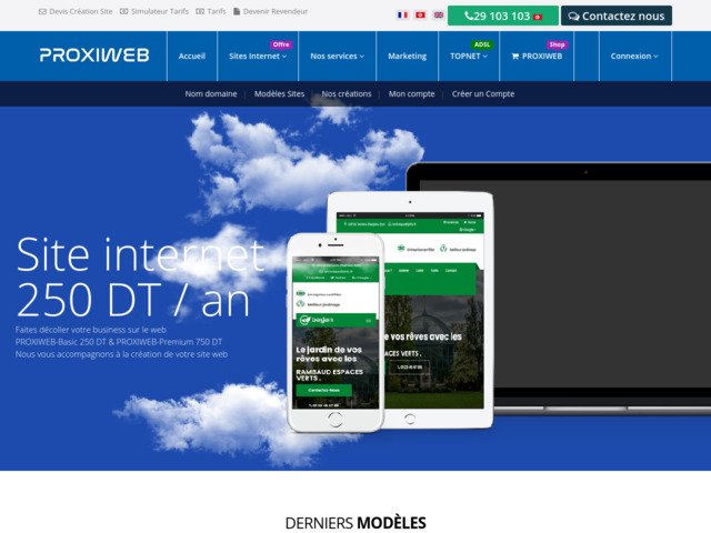 Agence de création de site web Tunisie