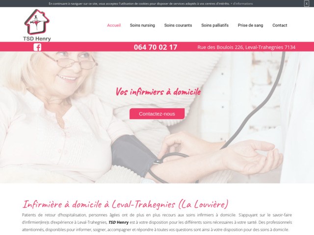 Soins de nursing à La Louvière et à Leval-Trahegnies