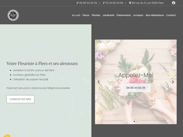 L'achat de compositions florales  Flers