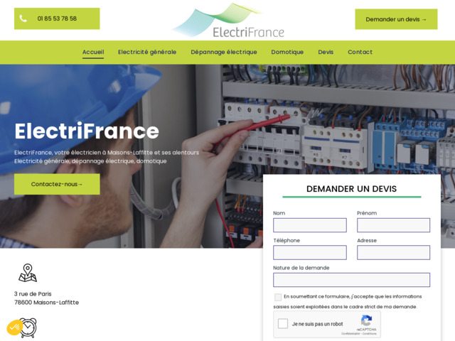 Des prestations de qualit en lectricit gnrale  Maisons-Laffitte