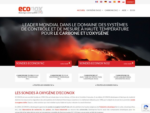 Votre expert en sonde a oxygene !