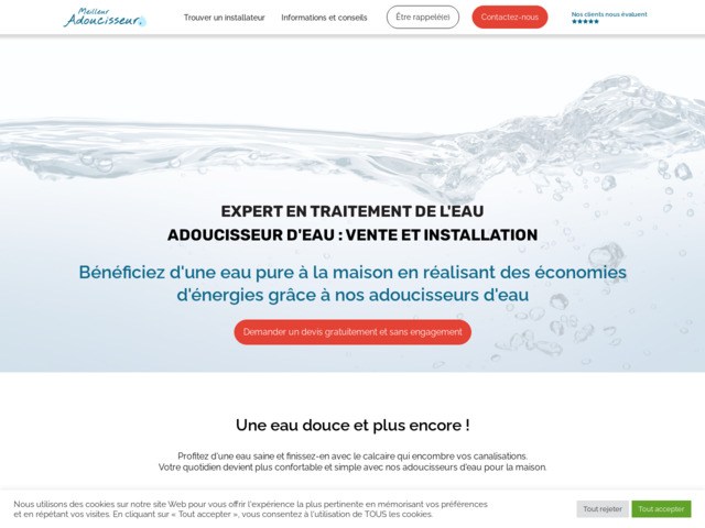 Meilleur adoucisseur d'eau