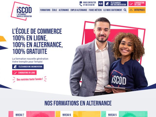 ISCEM : l'école de commerce 100% en ligne, 100% en alternance