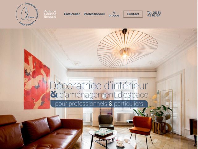 Dcoration d'intrieur sur Lyon : Agence Corinne Enderl
