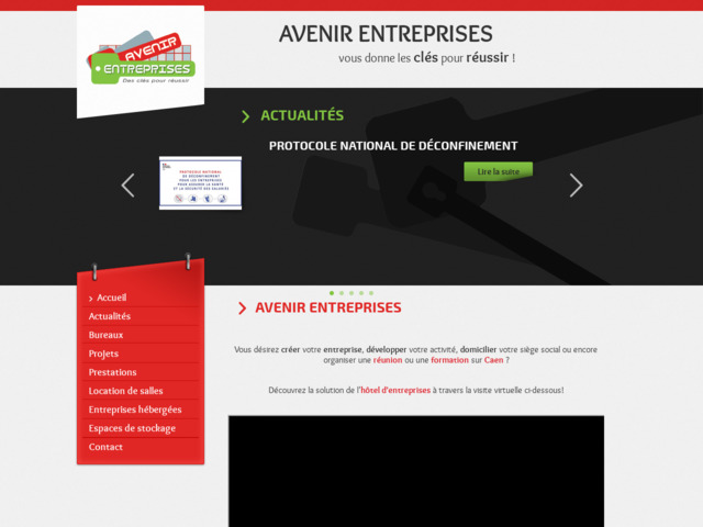 Avenir entreprises - hébergement d'entreprises à caen
